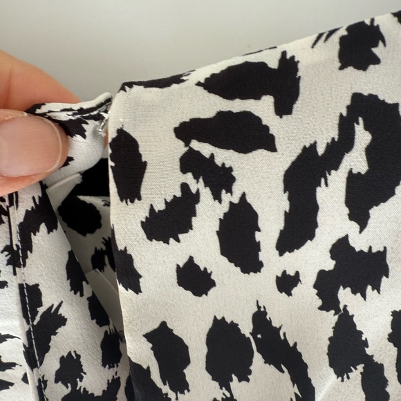 NWT-Joie Silk Leopard Print Dress, Sz M - Picture 5 of 7